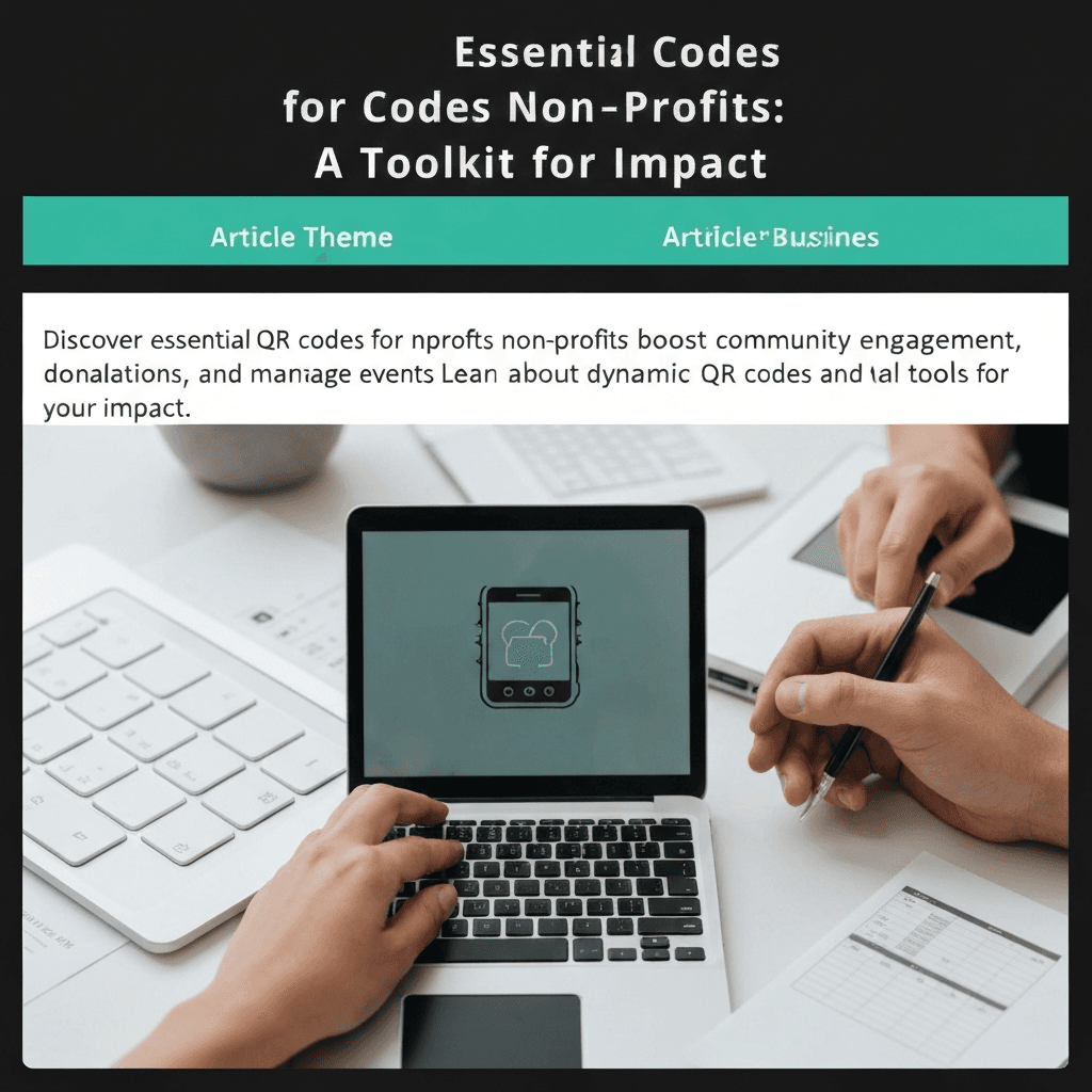 Essential QR Codes for Non-Profits: A Toolkit for Impact