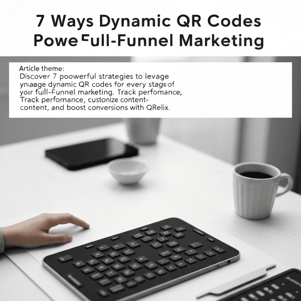 7 Ways Dynamic QR Codes Power Full-Funnel Marketing